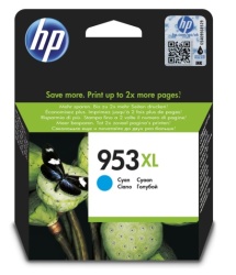 HP 953XL original Ink cartridge F6U16AE BGX Cyan 1.600 Pages ( F6U16AE#BGX )