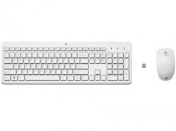 HP tastatura+miš 230 bežični set/SRB/3L1F0AA#BED/bela ( 3L1F0AA#BED )