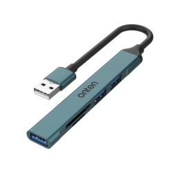 Hub usb 2.0 sa 3 porta + citac sd kartica (otn-5705d) onten ( HUB98 )