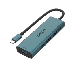 Hub usb type-c sa 4 porta (3x usb 2.0 + 1x usb 3.0) 16cm (otn-uc119) onten ( HUB112 )