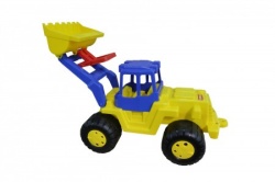 Igračka za decu plastični buldožer žuti 92x37x40cm ( 038081 )