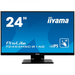 Iiyama 24" PCAP 10-points touch screen monitor ( T2454MSC-B1AG )  - Img 1