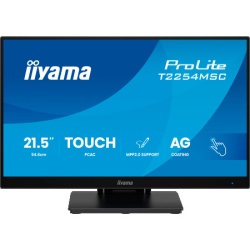 Iiyama prolite t2254msc-b2ag - led monitor 22 inch 21.5 inch viewable touchscreen 1920 x 1080 full hd 1080p 100 hz ips 300 cd m2 1300 1 4 m