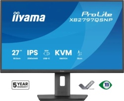Iiyama XB2797QSNP-B1 IPS 2560x1440/75Hz/1ms/HDMI/DP/USB/RJ45/pivot Monitor 27"