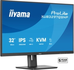 Iiyama XUB3297QSNP-B1 IPS 2560x1440/100Hz/1ms/HDMI/DP/4xUSB Monitor 31.5"