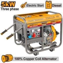 Ingco gde50003 dizel generator trofazni 5kw super ingco ( GDE50003 )