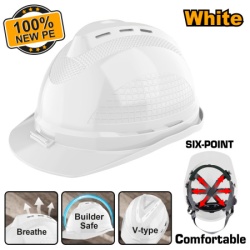 Ingco hsh802 zaštitni šlem beli super ingco ( HSH802 )
