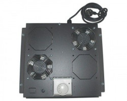 Intellinet Ventilation Unit 2-Fan za 19" Racks crni (712859) - Img 2