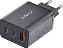 Intenso Power Adapter W65ACC GaN Black