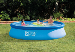 Intex Easy Pool okrugli bazen za dvorište na naduvavanje 396x84cm ( 28143 ) - Img 7