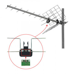 Iskra UHF pojačalo za DTX i triplex antene ( PojacaloDTX/TRIPLEX ) - Img 2