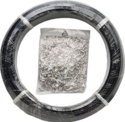 Jagwire, 5mm, crni Bužir kočnice ( 64001127 )