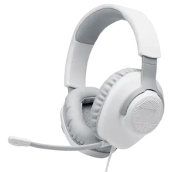 JBL Quantum 100 bela Slušalice sa mikrofonom