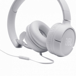 JBL Tune 500 white on-ear slušalice sa mikrofonom, 3.5mm, bele - Img 3