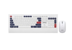 Jedel ws671 belo-plava tastatura i miš bežični ( 01IT1148 )