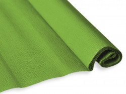 Jolly krep papir, maslinasto zelena, 50 x 200cm ( 135563 )