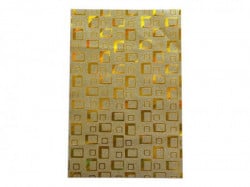 Jolly papir samolepljiv, kocke, svetlo zlatna, A4, 10K ( 136050 ) - Img 2
