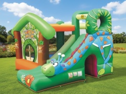 Jungle Fun Dvorac na naduvavanje sa spustom 350x340x245 ( 9139 )