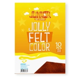 Junior jolly color felt fini filc a4 10k - odaberite nijansu braon ( 135027 )