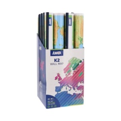 Junior k2 mapa zidna dupla b2 svet ( 131761 )