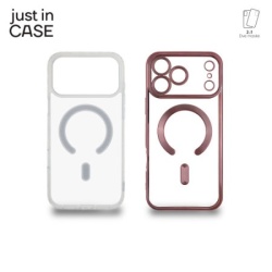 Just in case 2u1 Extra case MAG MIX paket maski za telefon za iPhone 17 Pro Max PINK ( MAG124PK )
