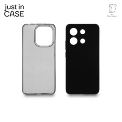 Just in case 2u1 Extra case MIX paket maski za telefon Redmi Note 13 CRNI ( MIX324BK )