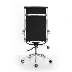 Kancelarijska stolica BOB HB od eko kože - Crna - Img 4