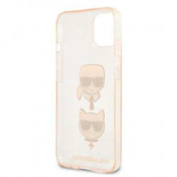 Karl Lagerfeld futrola za iPhone 13 mini gold glitter karl`s & choupette ( GSM165627 ) - Img 2