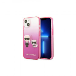 Karl Lagerfeld futrola za iPhone 13 pink karl & choupette head gradient ( GSM114867 ) - Img 2