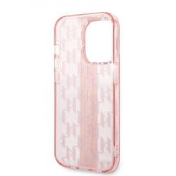 Karl Lagerfeld futrola za iPhone 14 pro max mono vertical stripe pink ( KLHCP14XHKLSPCP ) - Img 3