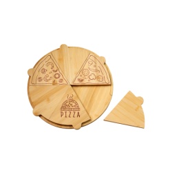Kesper ksp58468 daska za pizzu bambus 36,5 cm sa 6 pojedinačnih kriški