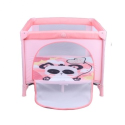 KikkaBoo prenosiva ogradica enjoy panda pink ( KKB50013 )