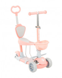 KikkaBoo trotinet Makani BonBon 4in1 Candy pink ( KKB90098 ) - Img 1