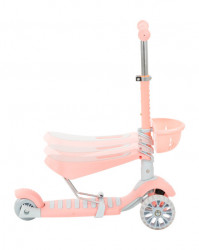 KikkaBoo trotinet Makani BonBon 4in1 Candy pink ( KKB90098 ) - Img 2