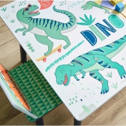 Kinder home deciji sto za crtanje igranje i jelo Dinosaurs ( TF-6503 )-5