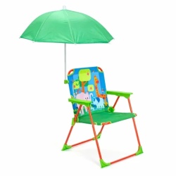 Kinder Home Sklopiva dečija stolica sa suncobranom tofi – za plažu, baštu i kampovanje ( 86125U )-9