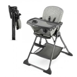 Kinderkraft stolica za hranjenje foldee grey ( KHFOLD00GRY0000 ) - Img 2