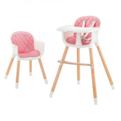 Kinderkraft stolica za hranjenje sienna pink ( KKKSIENPNK0000 ) - Img 2