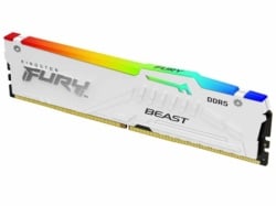 Kingston 16gb/dimm/ddr5/6000mhz/cl40/fury beast white rgb xmp Memorija  ( KF560C40BWA-16 ) -2