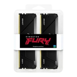 Kingston DDR4 32GB (2x16GB) 3200MHz fury beast RGB Non-ECC UDIMM, CL16 1.35V, XMP ( KF432C16BB2AK2/32 ) -3