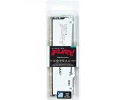 Kingston DIMM DDR5 32GB 6000MT/s KF560C40BWA-32 fury beast white RGB XMP memorija - Img 2