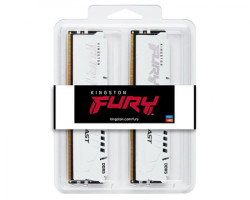 Kingston DIMM DDR5 64GB (2x32GB kit) 5600MT/s KF556C36BWEK2-64 Fury Beast White Expo - Img 3