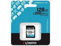 Kingston sd card 128gb canvas go plus sdg4/128gb