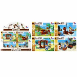 Kocke construction blocks pirates 1/12 55-66pcs 525168 ( 08/1001 )