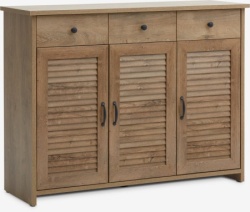 Komoda 3 vrata 3 fioke divlji hrast