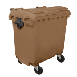 Kontejner za otpatke 660 litara - Braon