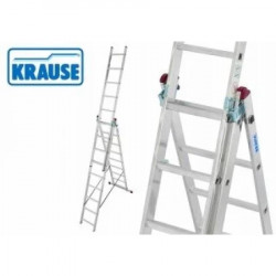 Krause corda trodelne aluminijumske merdevine 3x9 - 5,3m ( 350 )  - Img 2