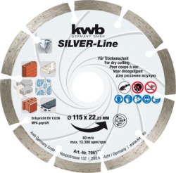 KWB segmentirani dijamantski disk 125 mm ( KWB 49796570 )