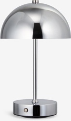 Lampa na baterije fi 16xV25cm hrom