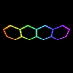 Led tube light 4 heads RGB 12V tube: 410mm 21pcs 242449